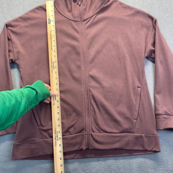 Mondetta Ladies' Cozy Full Zip Jacket Size XL Soft berry flint - Picture 5 of 13